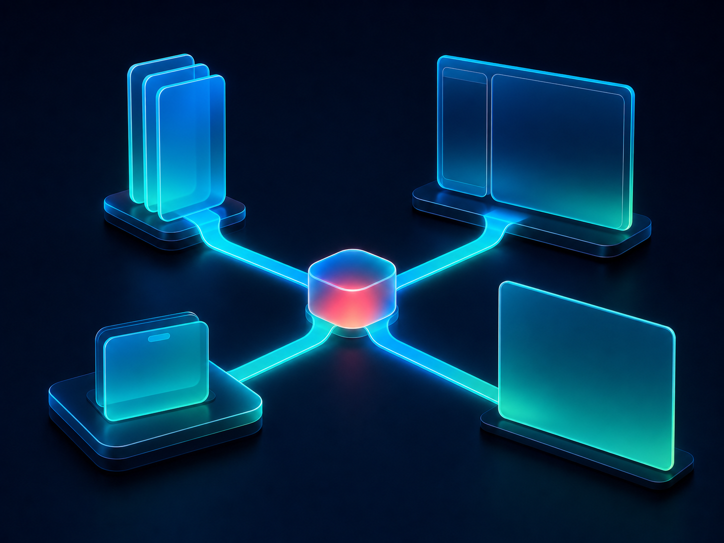 One navigation state driving four SwiftUI presentation surfaces